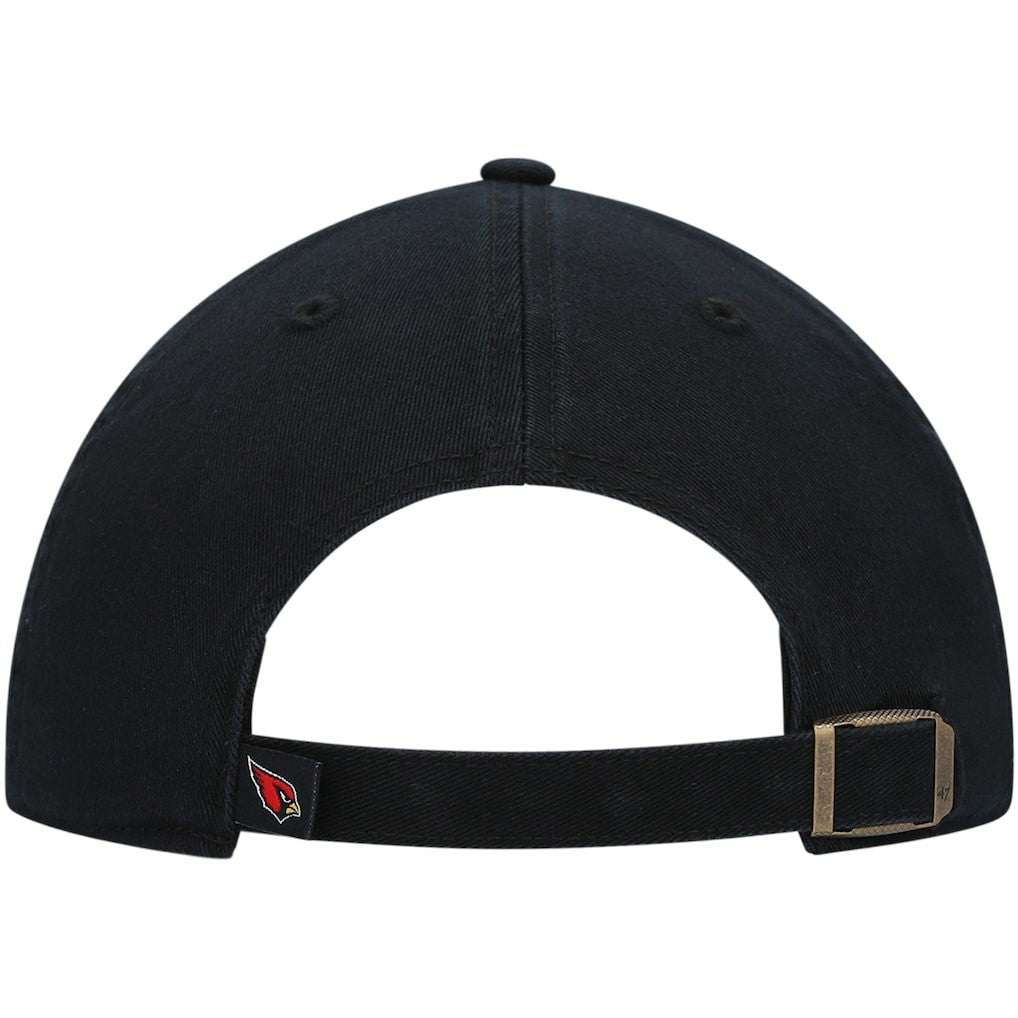 Arizona Cardinals '47 Secondary Clean Up Adjustable Hat Black - 47 brand