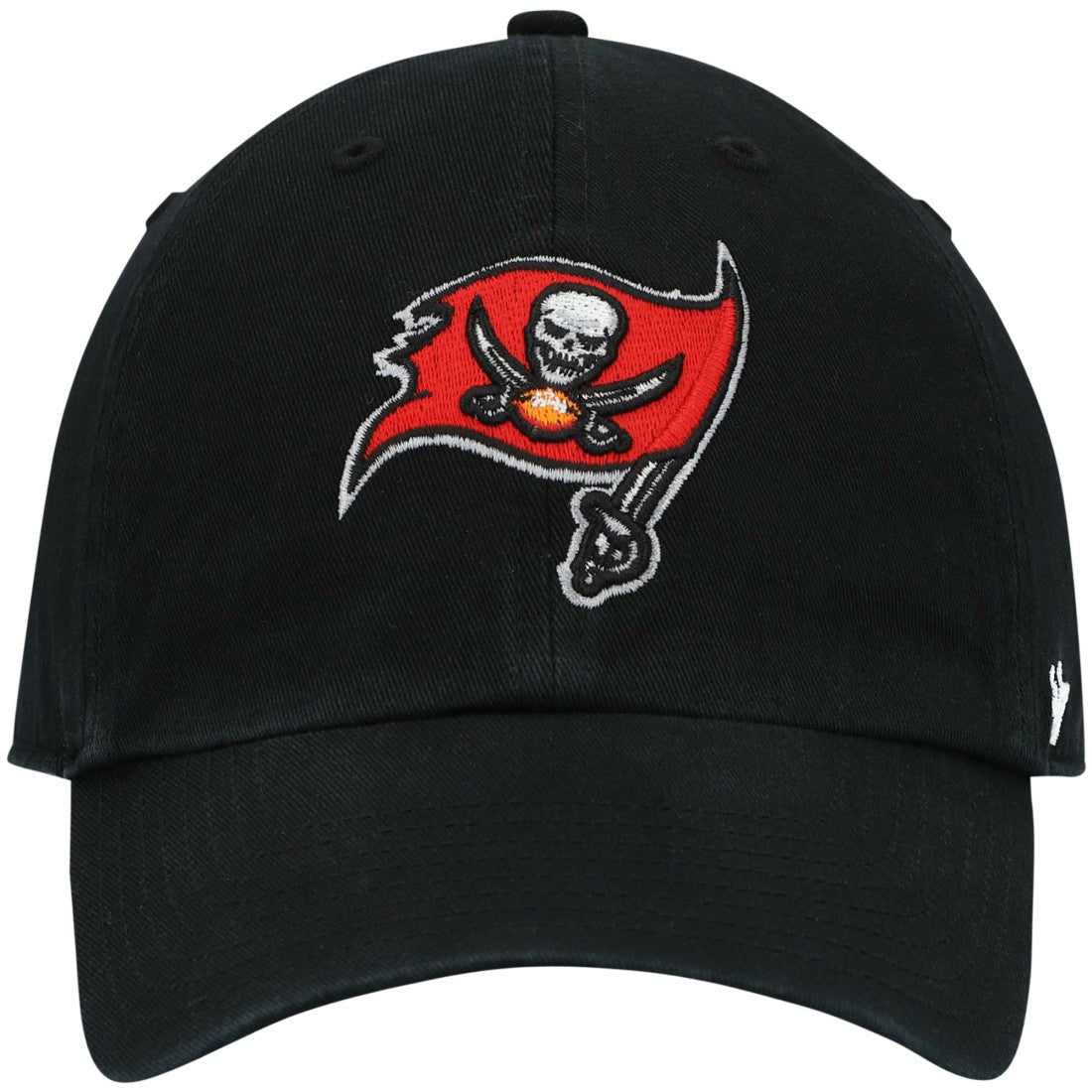 Tampa Bay Buccaneers '47 Secondary Clean Up Adjustable Hat Black - 47 brand