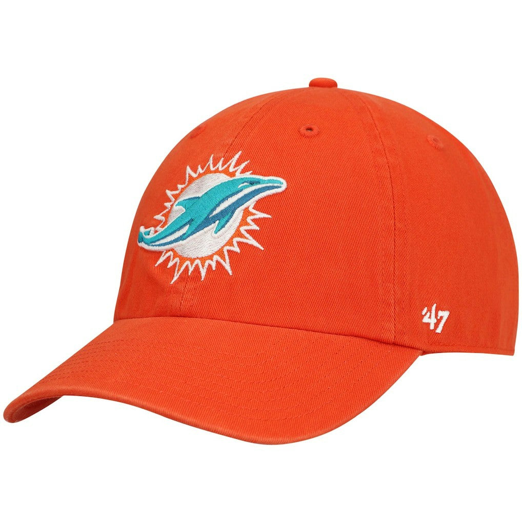 Miami Dolphins '47 Secondary Clean Up Adjustable Hat Orange - 47 brand