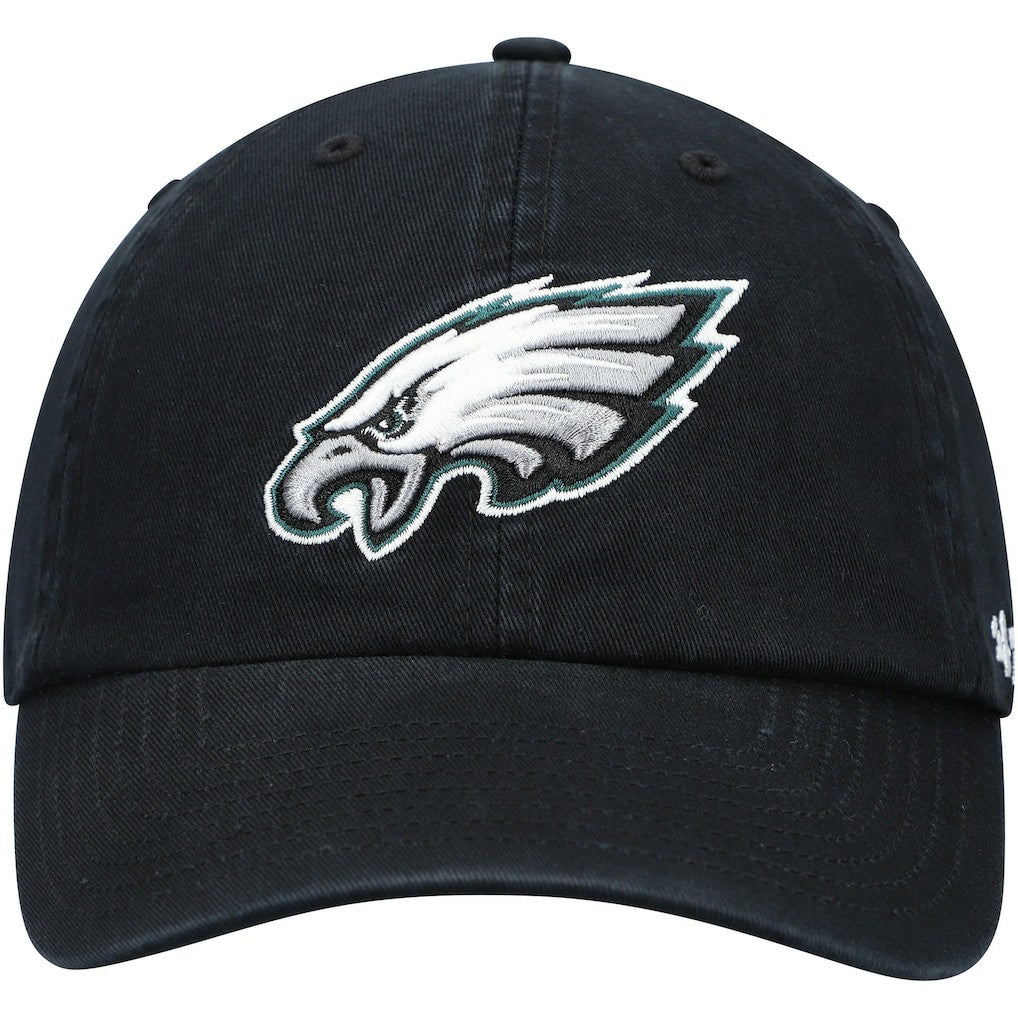 Philadelphia Eagles '47 Secondary Clean Up Adjustable Hat Black - 47 brand