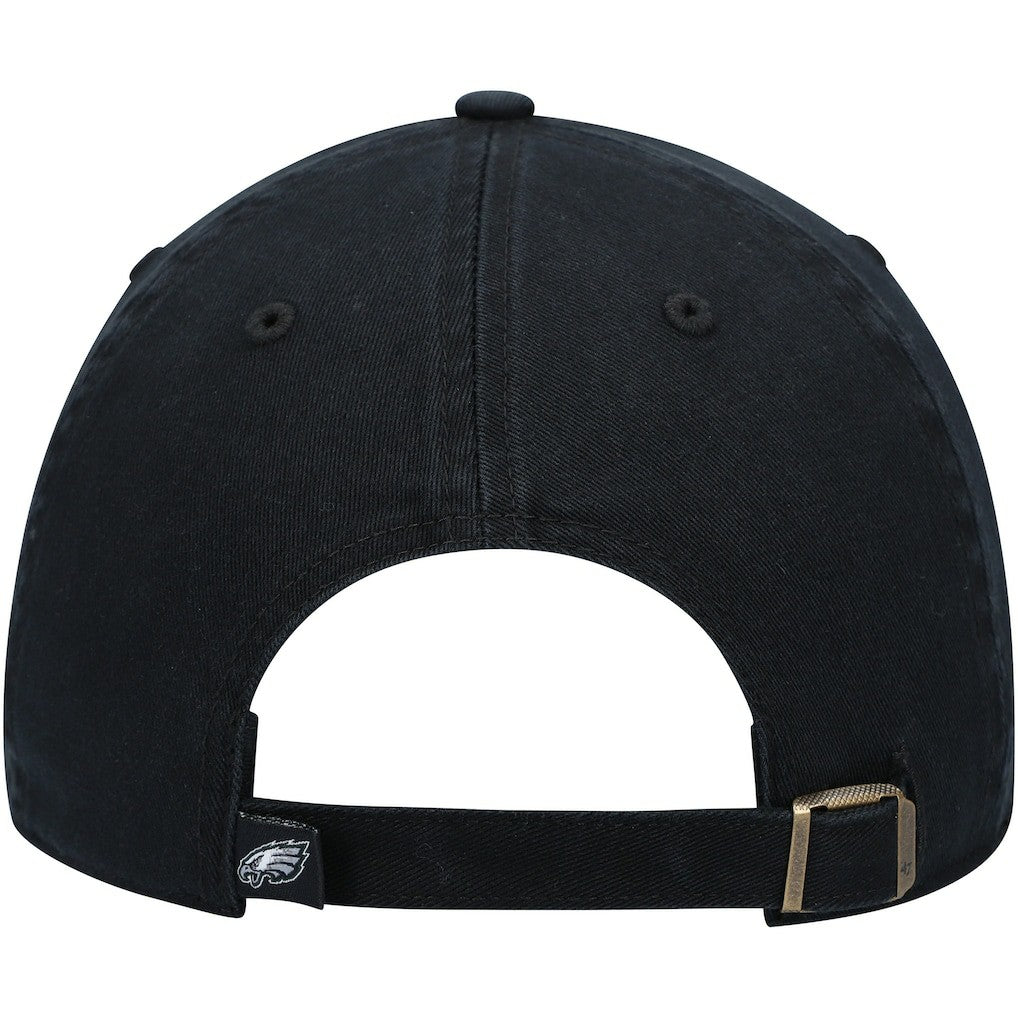 Philadelphia Eagles '47 Secondary Clean Up Adjustable Hat Black - 47 brand