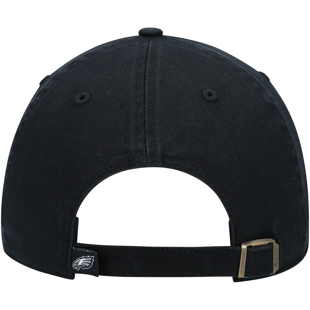 Philadelphia Eagles '47 Secondary Clean Up Adjustable Hat Black - 47 brand