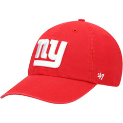 New York Giants '47 Secondary Clean Up Adjustable Hat Red - 47 brand