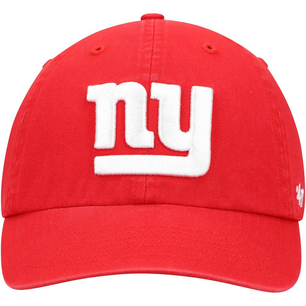 New York Giants '47 Secondary Clean Up Adjustable Hat Red - 47 brand
