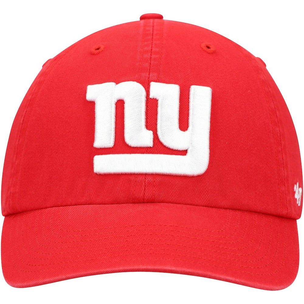 New York Giants '47 Secondary Clean Up Adjustable Hat Red - 47 brand