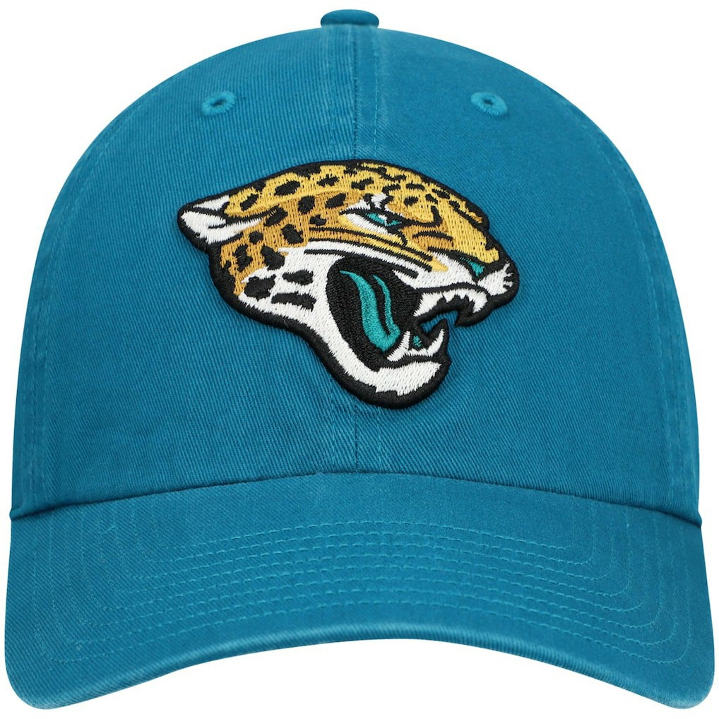 Jacksonville Jaguars '47 Secondary Clean Up Adjustable Hat Teal - 47 brand