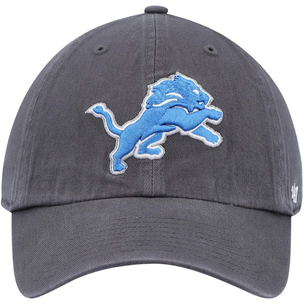 Detroit Lions '47 Secondary Clean Up Adjustable Hat Charcoal - 47 brand
