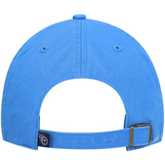 Tennessee Titans '47 Secondary Clean Up Adjustable Hat Light Blue - 47 brand