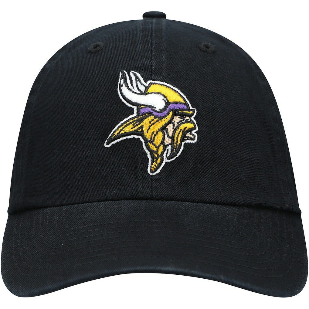 Minnesota Vikings '47 Secondary Clean Up Adjustable Hat Black - 47 brand
