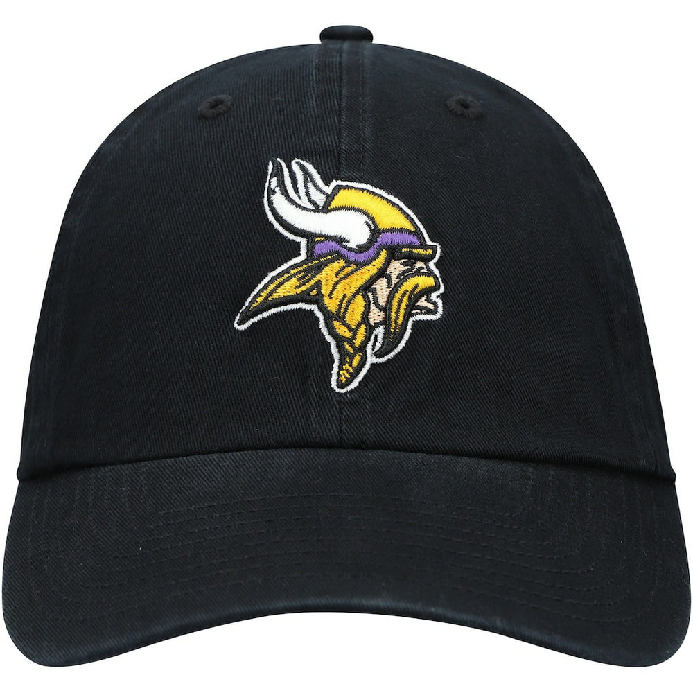 Minnesota Vikings '47 Secondary Clean Up Adjustable Hat Black - 47 brand