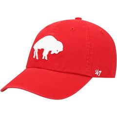 Buffalo Bills '47 Clean Up Adjustable Hat Red - 47 brand