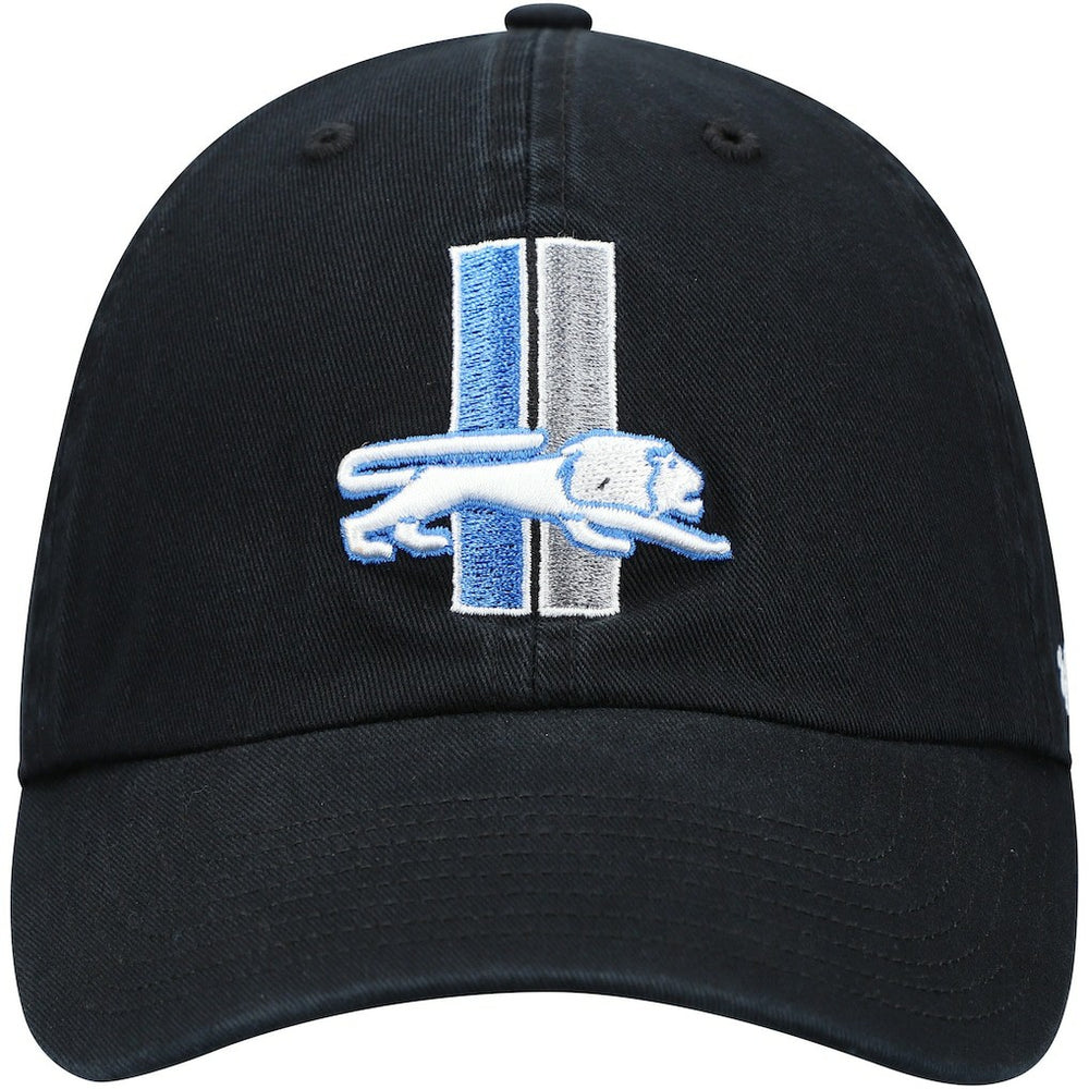 Detroit Lions '47 Clean Up Adjustable Hat Black - 47 brand