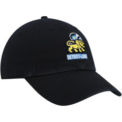 Detroit Lions '47 Clean Up Adjustable Hat Black - 47 brand