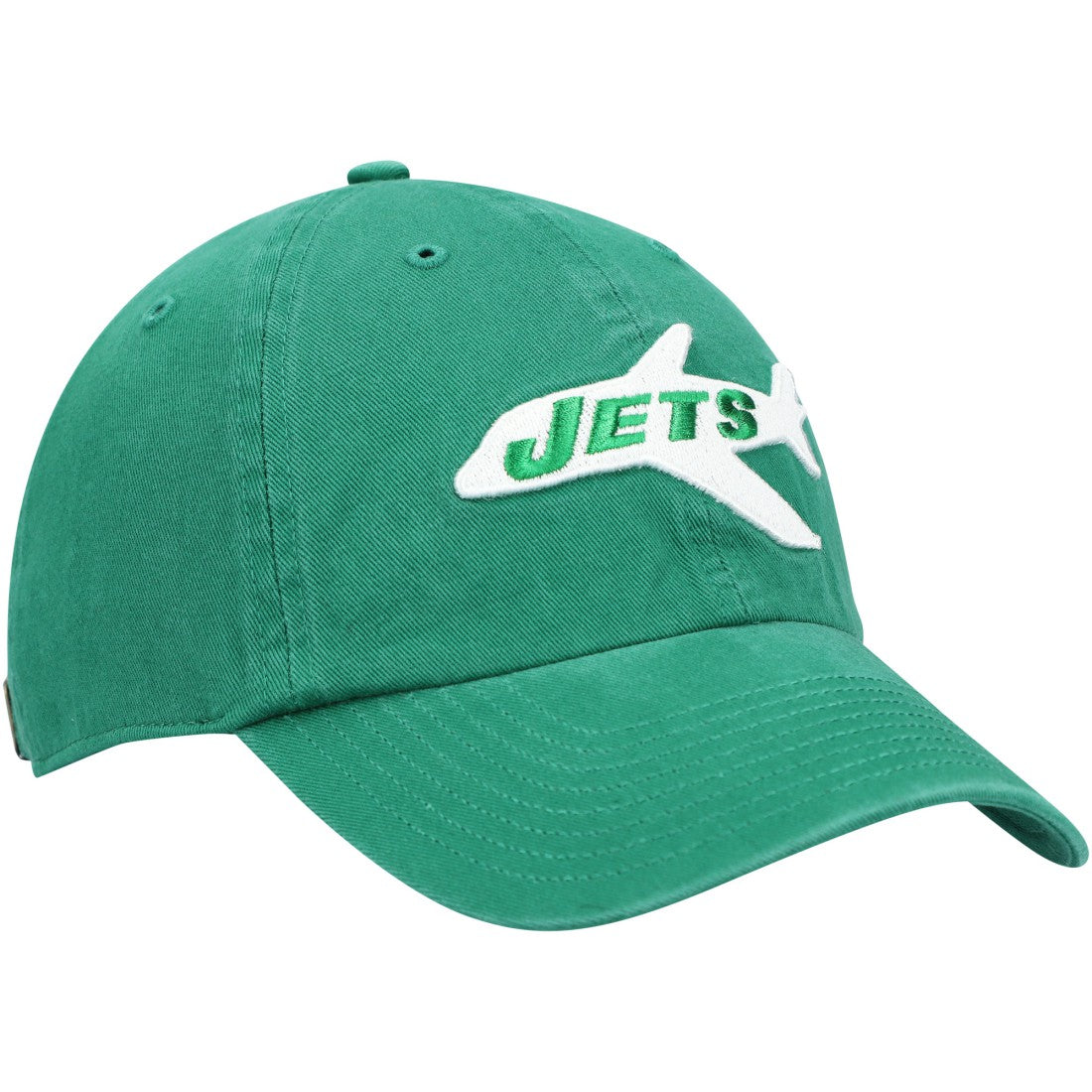 New York Jets '47 Clean Up Adjustable Hat Kelly Green - 47 brand