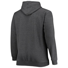 New Orleans Saints Big & Tall Practice Pullover Hoodie Heathered Charcoal - Fanatics