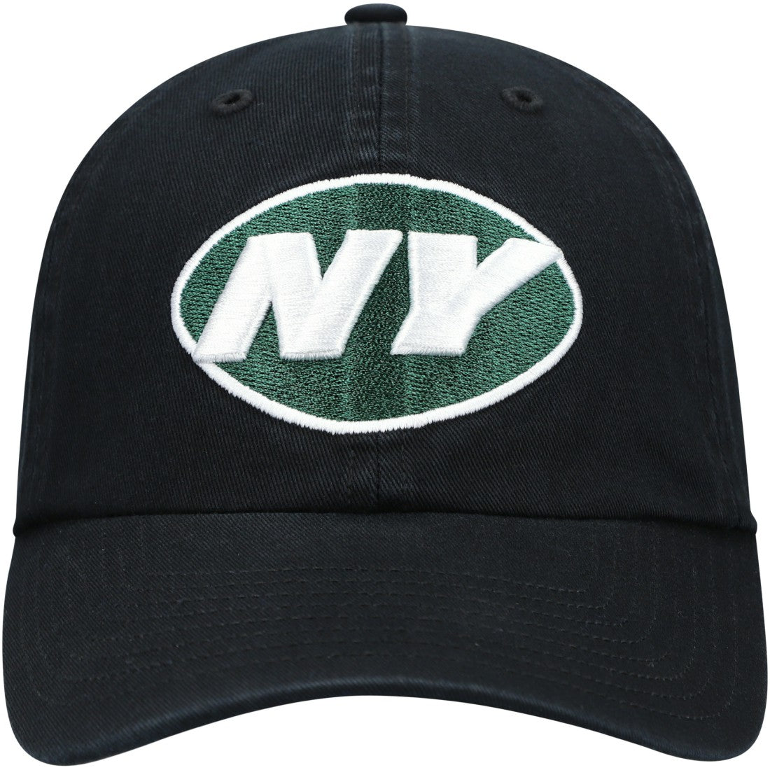 New York Jets '47 Clean Up Alternate Adjustable Hat Black - 47 brand