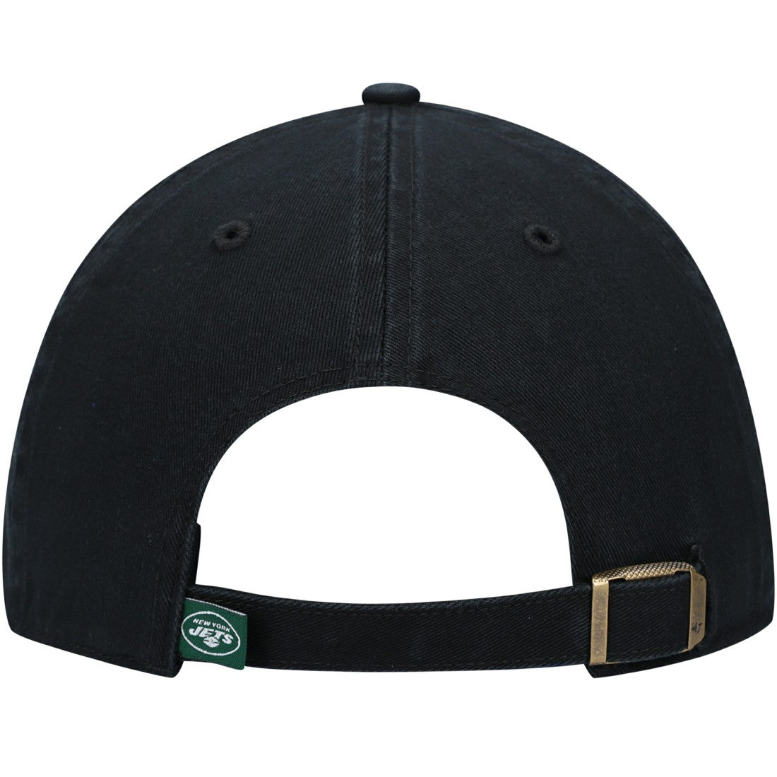 New York Jets '47 Clean Up Alternate Adjustable Hat Black - 47 brand