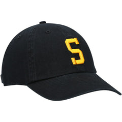 Pittsburgh Steelers '47 Clean Up Alternate Adjustable Hat Black - 47 brand