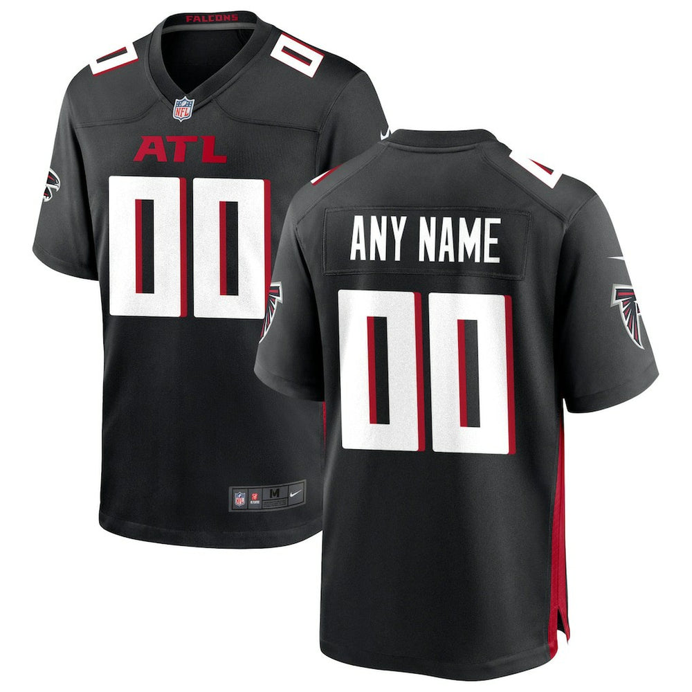 Atlanta Falcons Custom Game Jersey Black - Nike