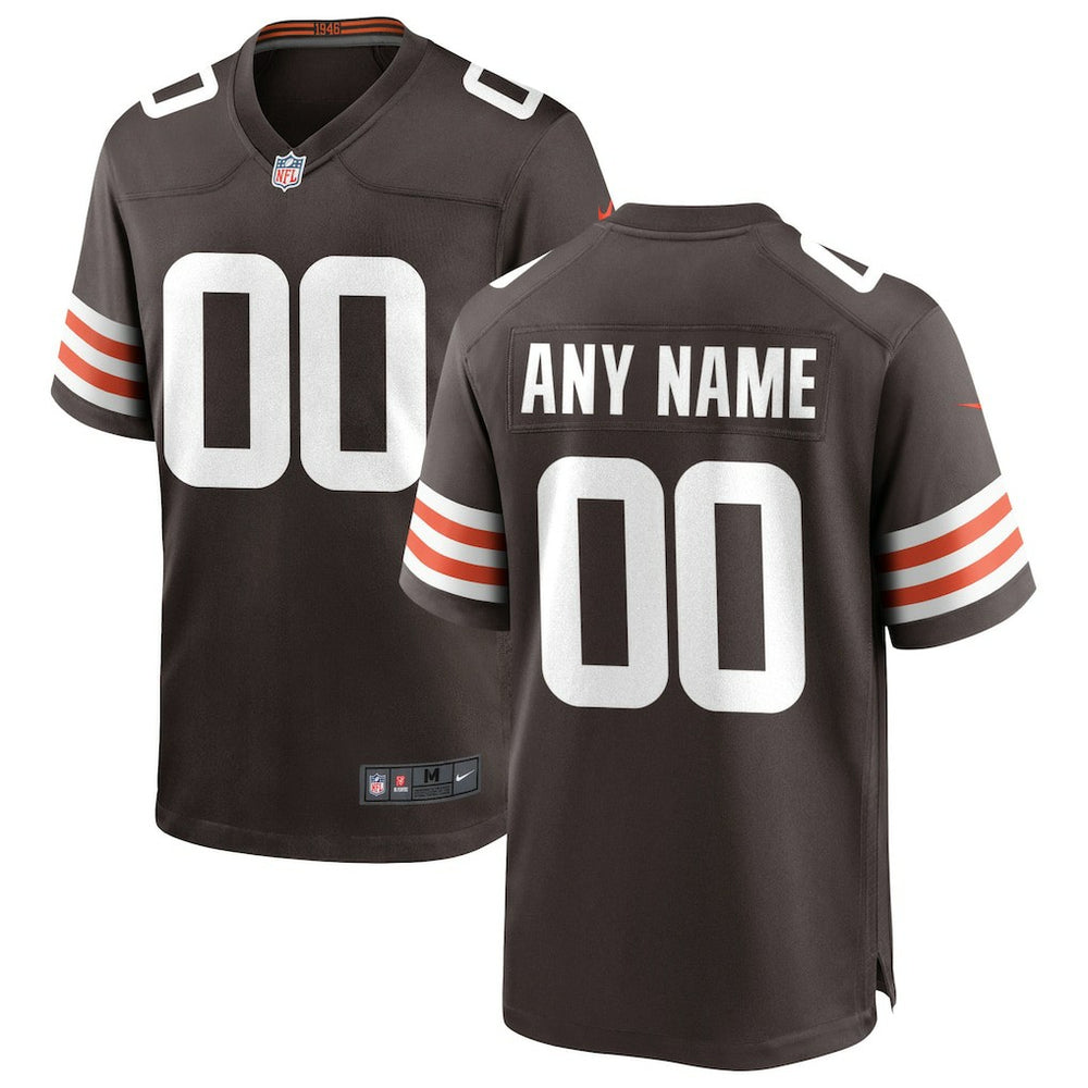 Cleveland Browns Custom Game Jersey Brown - Nike