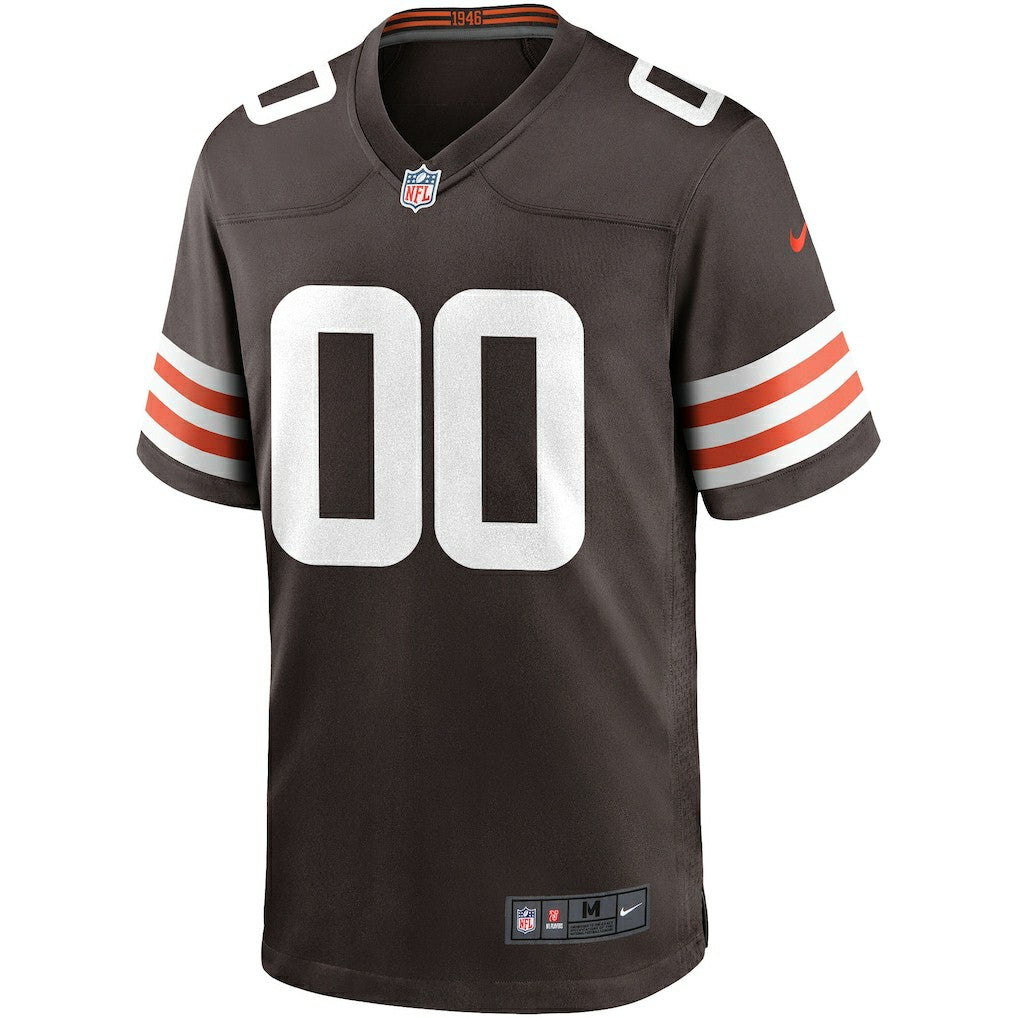 Cleveland Browns Custom Game Jersey Brown - Nike