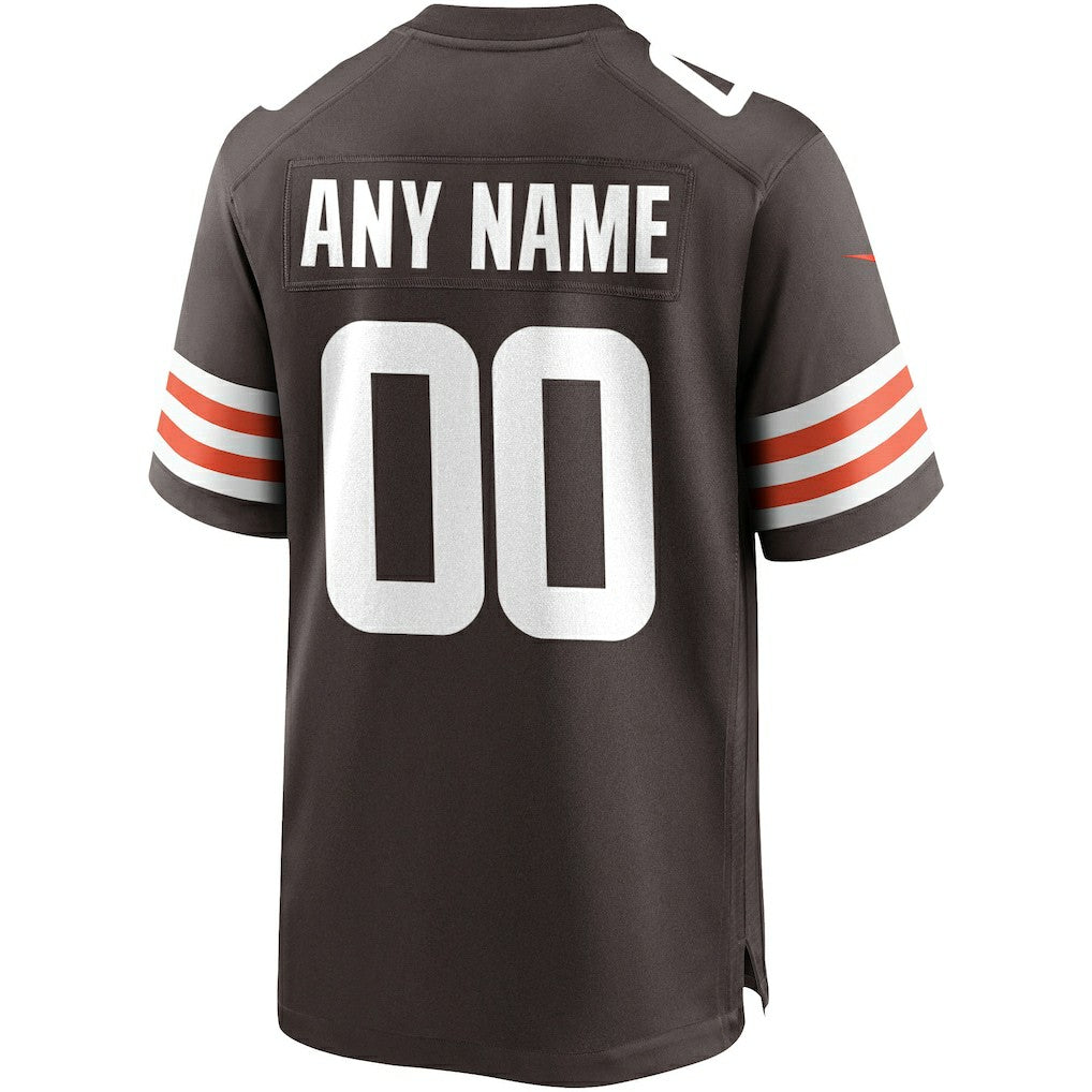 Cleveland Browns Custom Game Jersey Brown - Nike