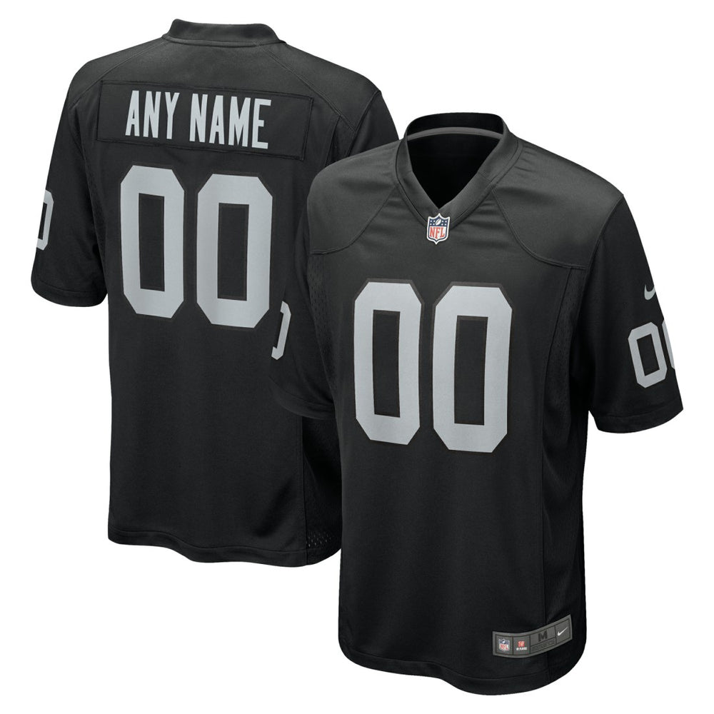 Las Vegas Raiders Custom Game Jersey Black - Nike