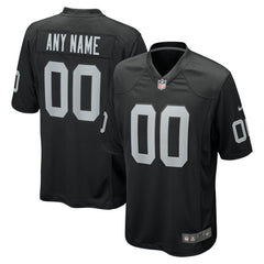 Las Vegas Raiders Custom Game Jersey Black - Nike