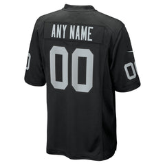 Las Vegas Raiders Custom Game Jersey Black - Nike