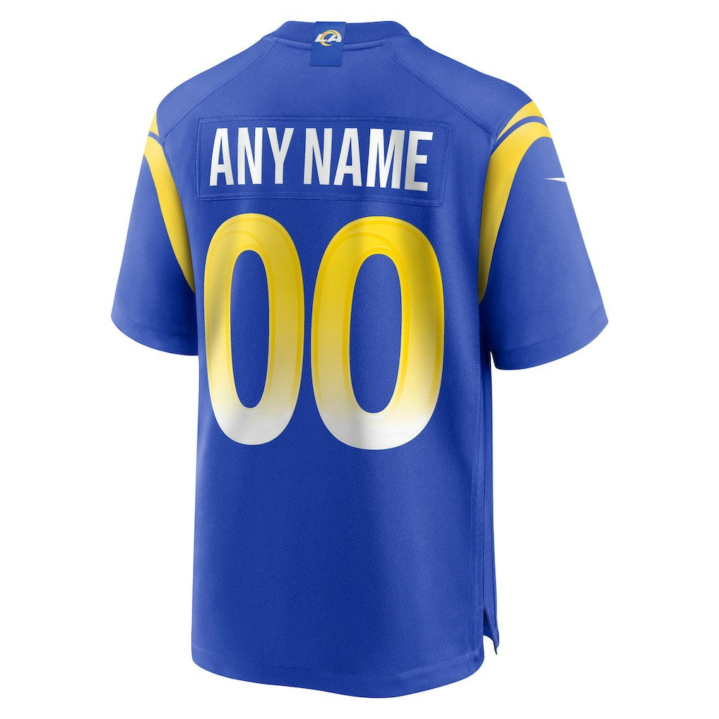 Los Angeles Rams Custom Game Jersey Royal - Nike