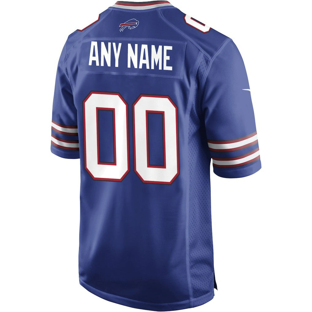 Buffalo Bills Custom Game Jersey Royal - Nike