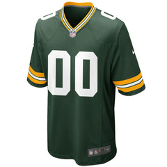 Green Bay Packers Custom Game Jersey Green - Nike
