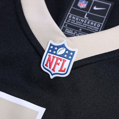 New Orleans Saints Custom Game Jersey - Black | NFL Jerseys