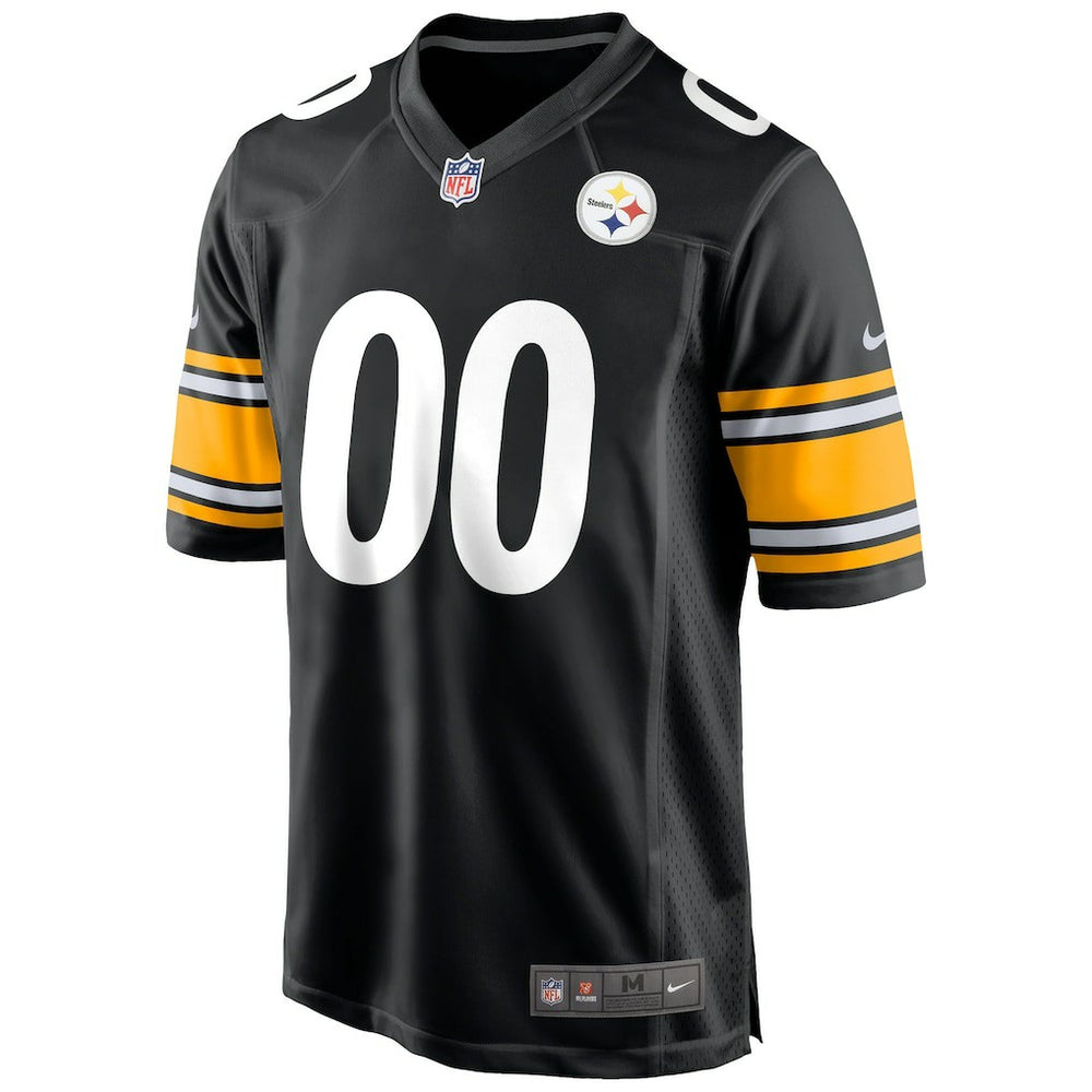 Pittsburgh Steelers Custom Game Jersey Black - Nike