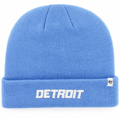 Detroit Lions '47 Youth Basic Cuffed Knit Hat Blue - 47 brand