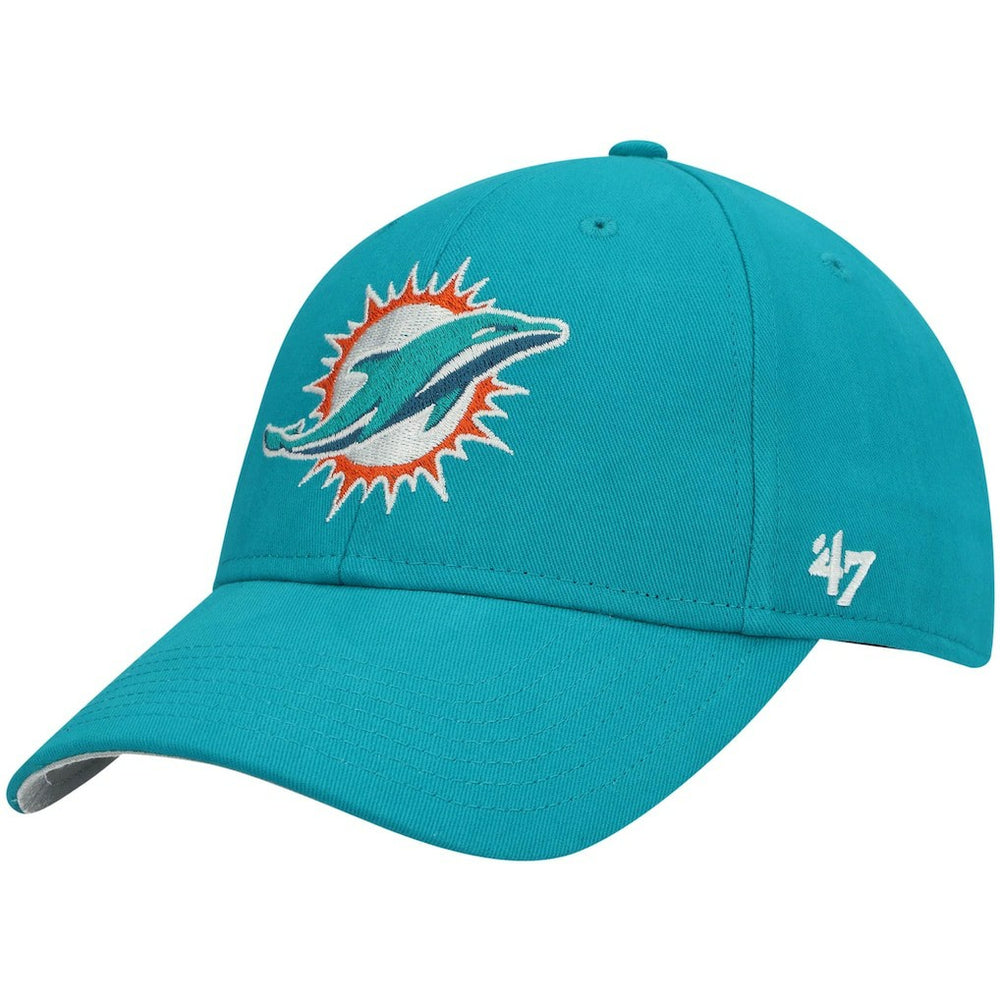 Miami Dolphins '47 Youth Basic MVP Adjustable Hat Aqua - 47 brand