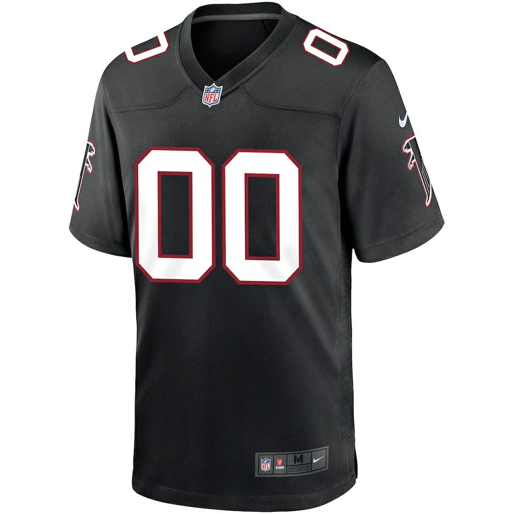 Atlanta Falcons Throwback Custom Game Jersey Black - Nike