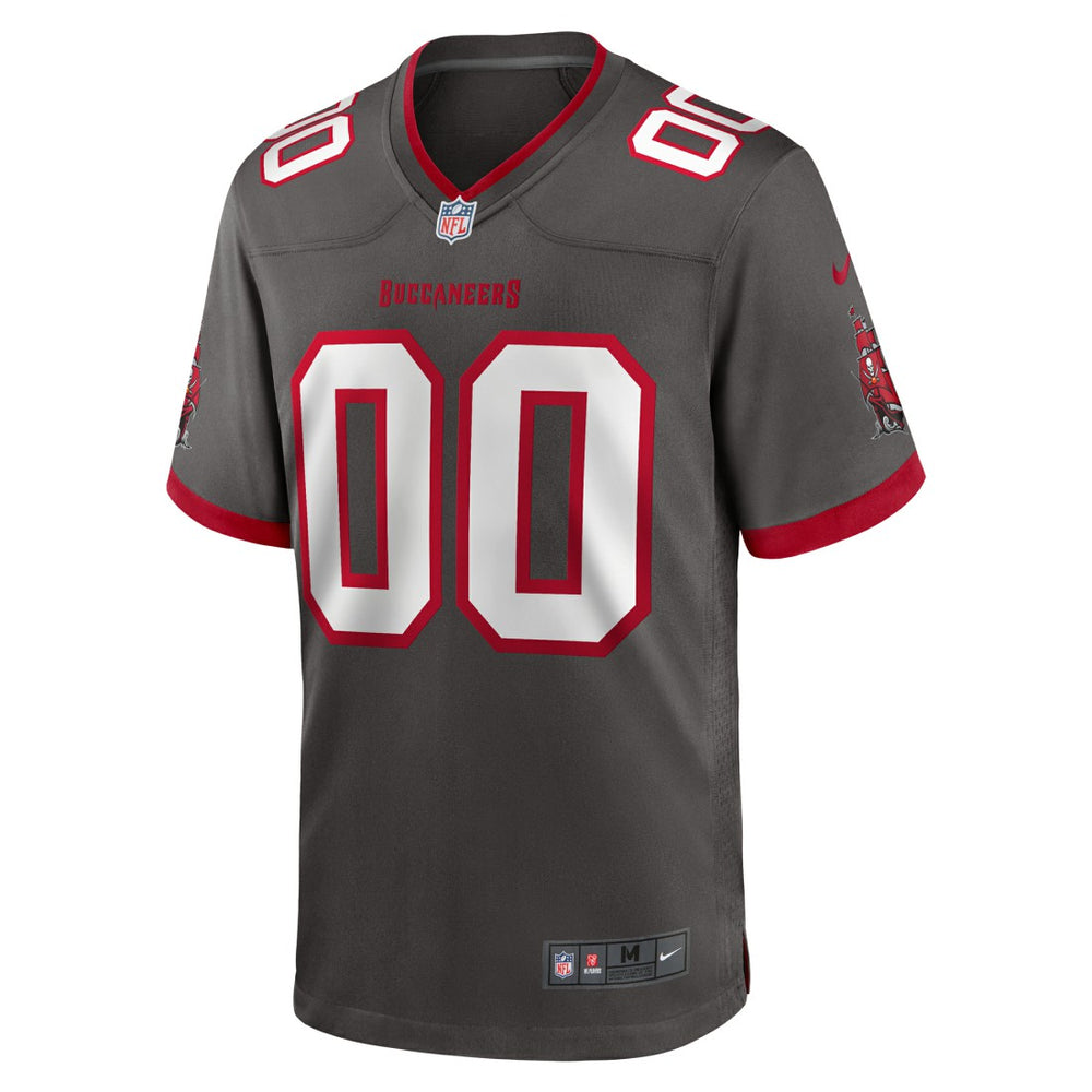 Tampa Bay Buccaneers Alternate Custom Game Jersey Pewter - Nike