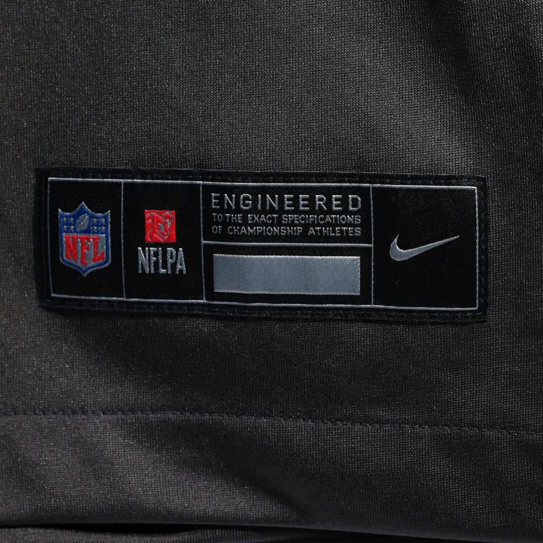 Tampa Bay Buccaneers Alternate Custom Game Jersey Pewter - Nike
