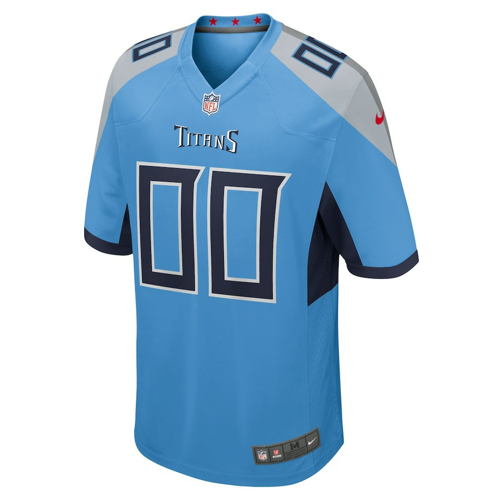 Tennessee Titans Alternate Custom Game Jersey Light Blue - Nike