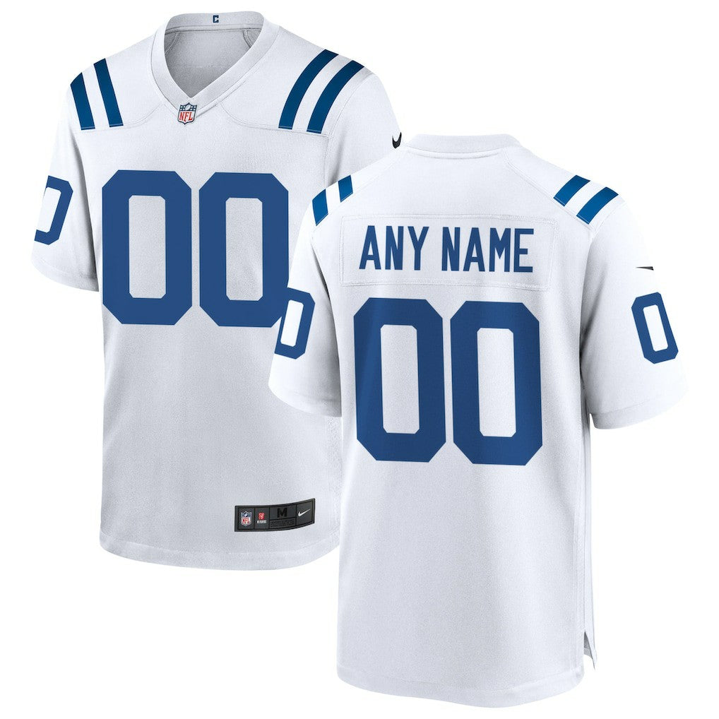Indianapolis Colts Custom Game Jersey White - Nike