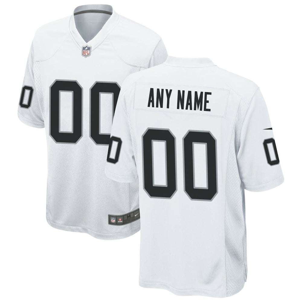 Las Vegas Raiders Custom Game Jersey White - Nike
