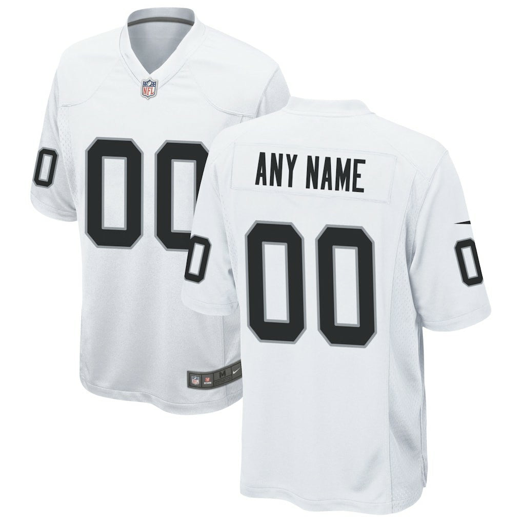 Las Vegas Raiders Custom Game Jersey White - Nike