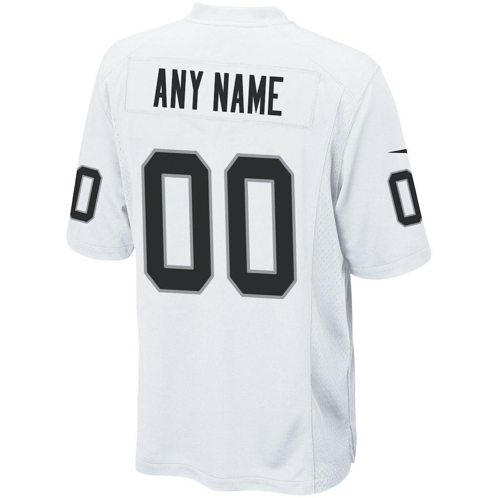 Las Vegas Raiders Custom Game Jersey White - Nike