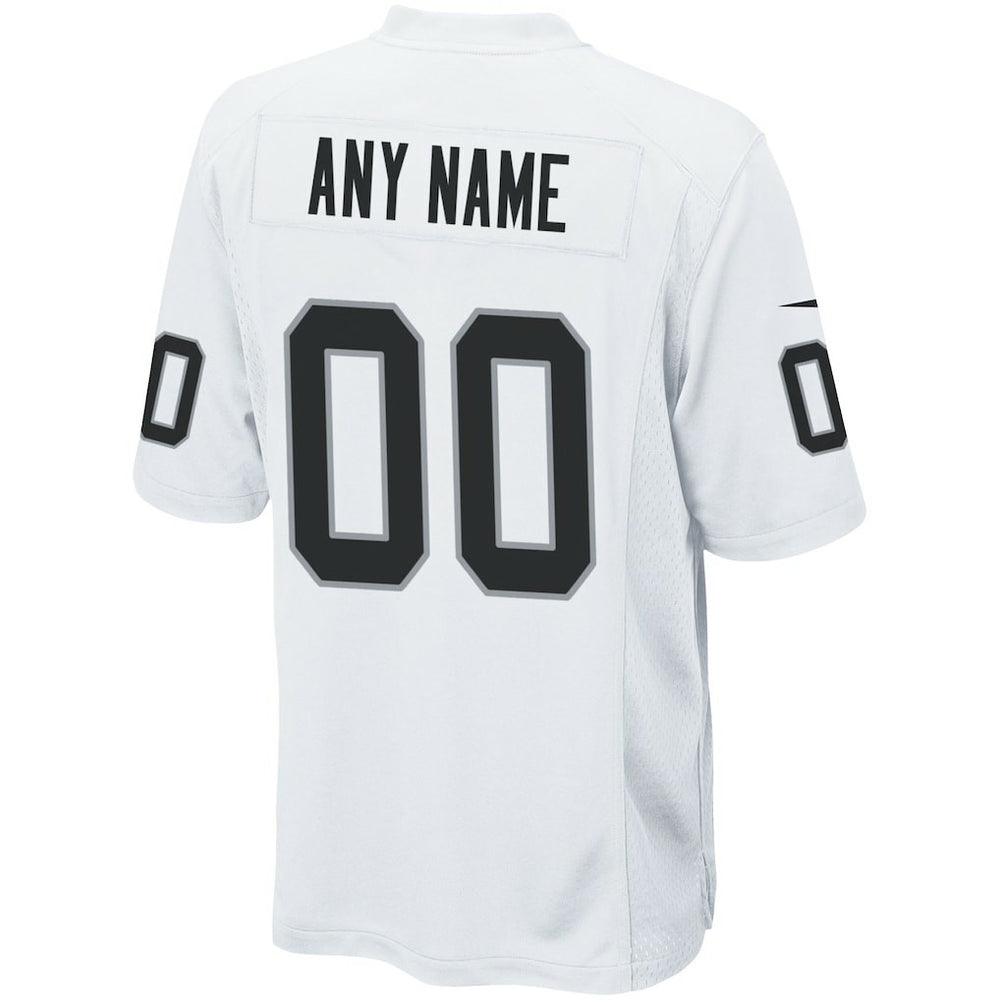 Las Vegas Raiders Custom Game Jersey White - Nike
