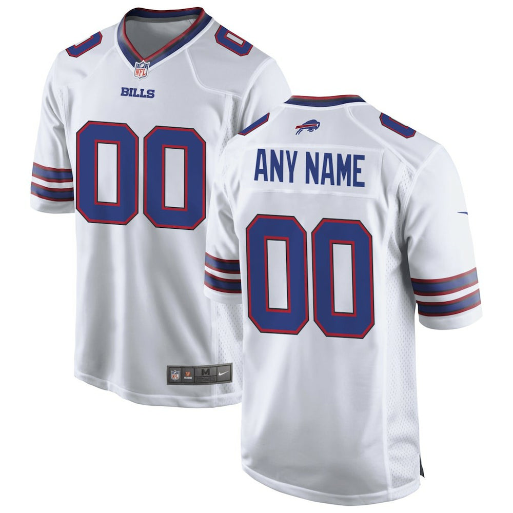 Buffalo Bills Custom Game Jersey White - Nike