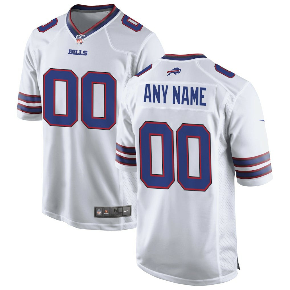 Buffalo Bills Custom Game Jersey White - Nike