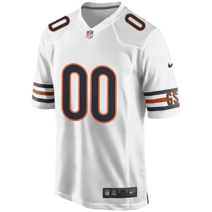 Chicago Bears Custom Game Jersey - White | NFL Jerseys