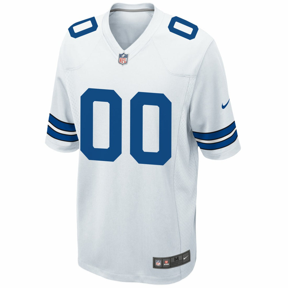 Dallas Cowboys Custom Game Jersey White - Nike