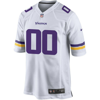 Minnesota Vikings Custom Game Jersey - White | NFL Jerseys